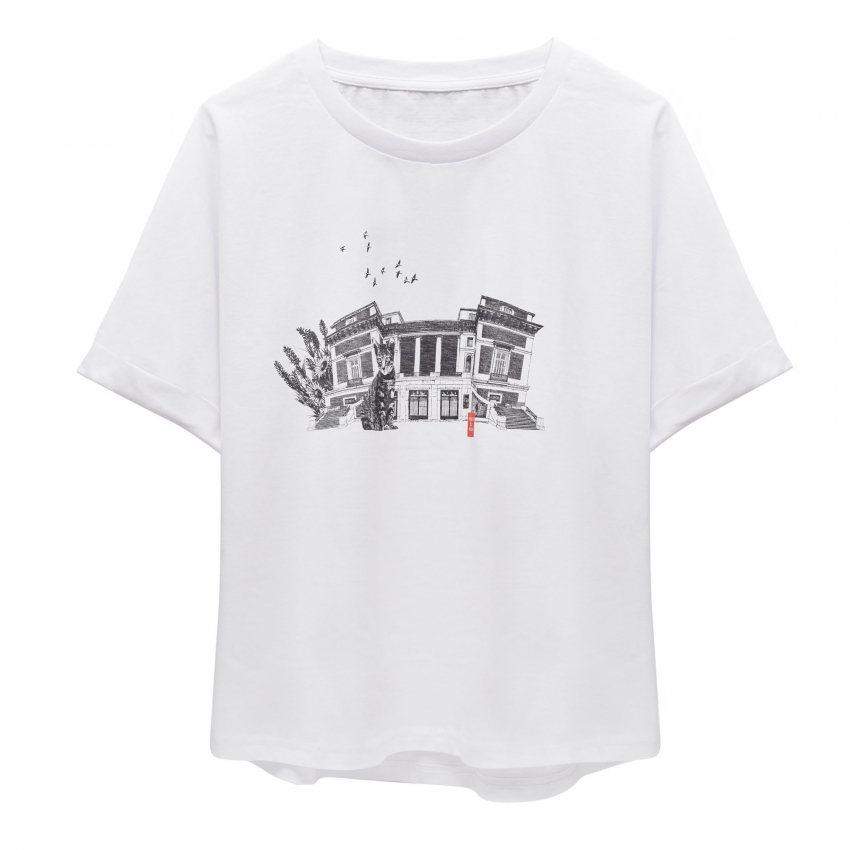 "Museun building" t-shirt "Museun building" t-shirt