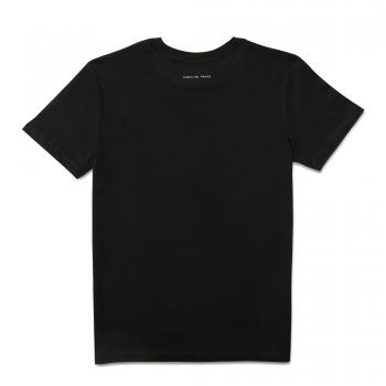 Camiseta negra de flores 2