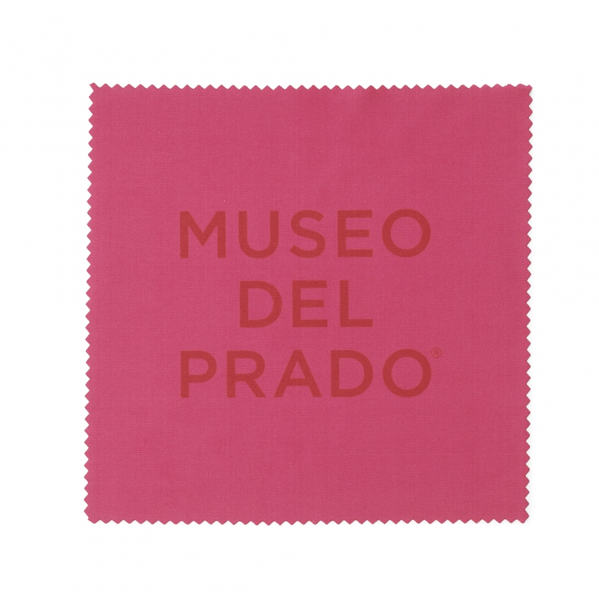 "Museo del Prado" pink cleaning cloth