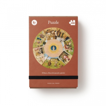 Puzzle redondo "Mesa de los...