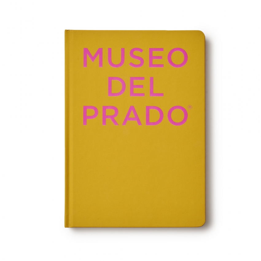 "Museo del Prado" mustard notebook