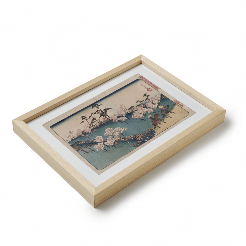 "Asukayama hanami" framed print "Asukayama hanami" framed print
