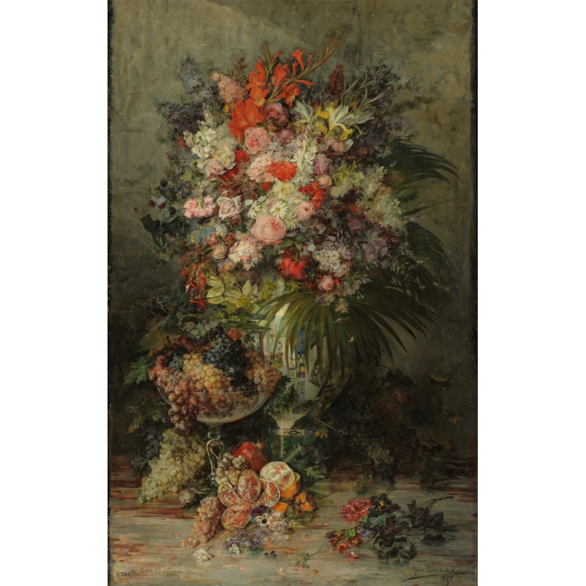 Cuaderno "Flores y frutas"