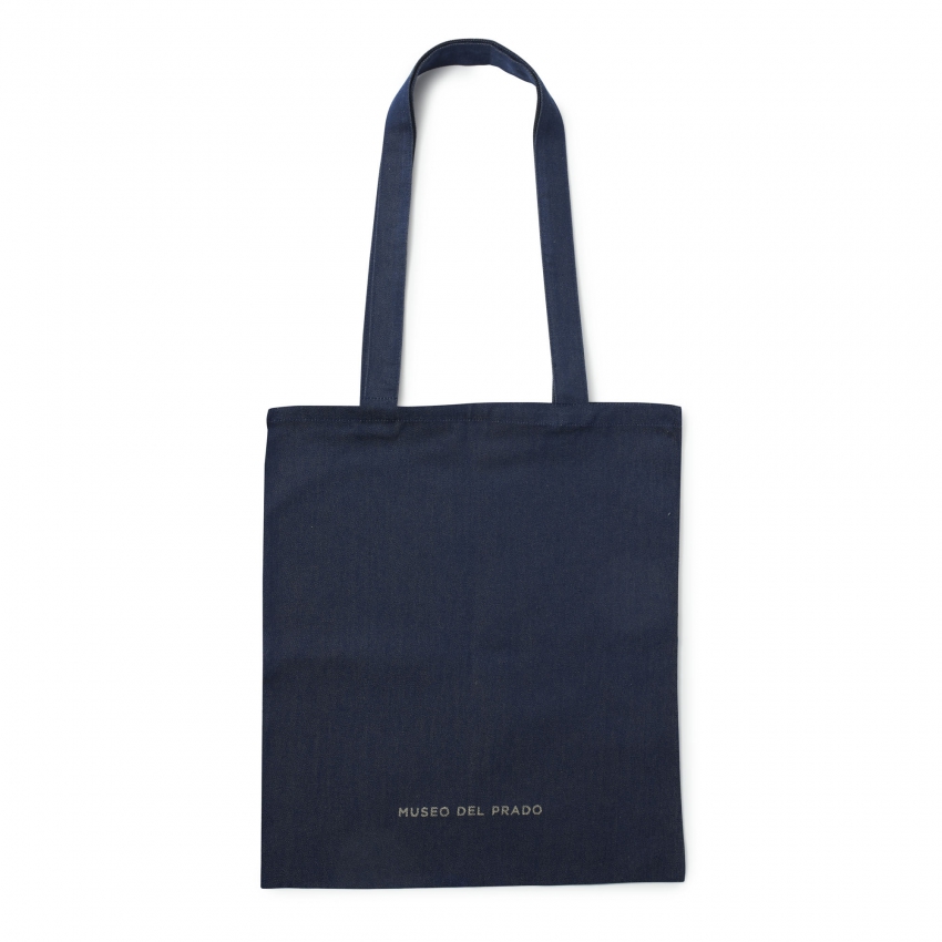 Bolsa tejida "Una huelga de obreros... Bolsa tejida "Una huelga de obreros...