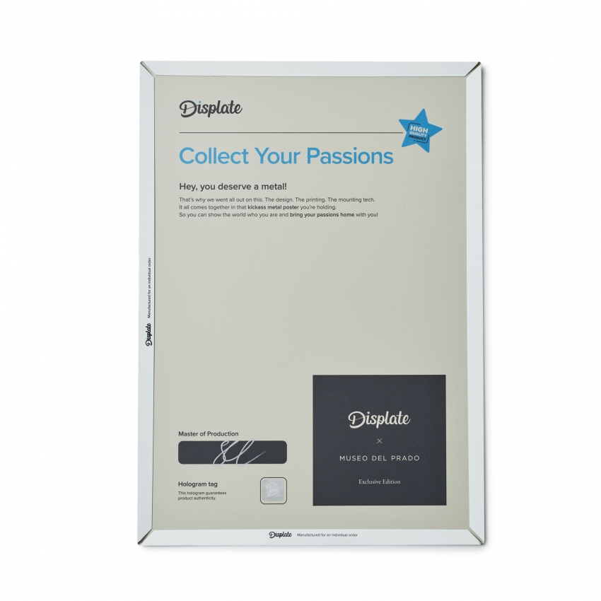 "Vase of Flowers" displate