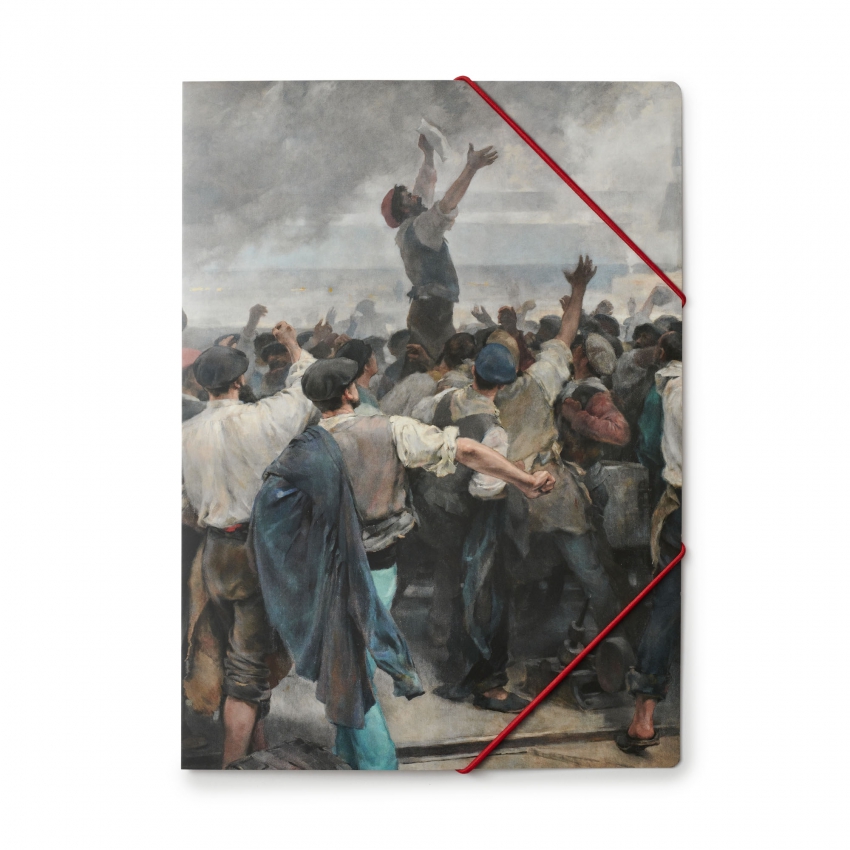 "Workers on Strike in Vizcaya" folder "Workers on Strike in Vizcaya" folder
