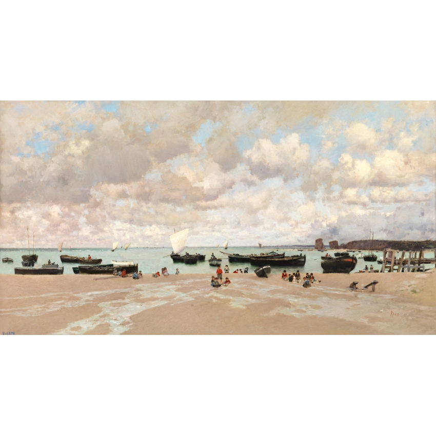 "The Mouth of the Bidasoa" 3D bookmark "The Mouth of the Bidasoa" 3D bookmark