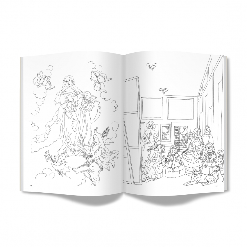Museo del Prado Colouring Book