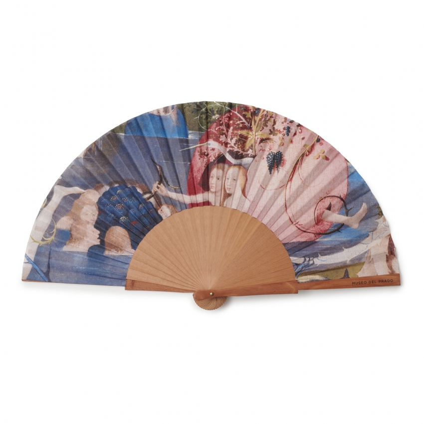 Abanico "El jardín de las delicias"
