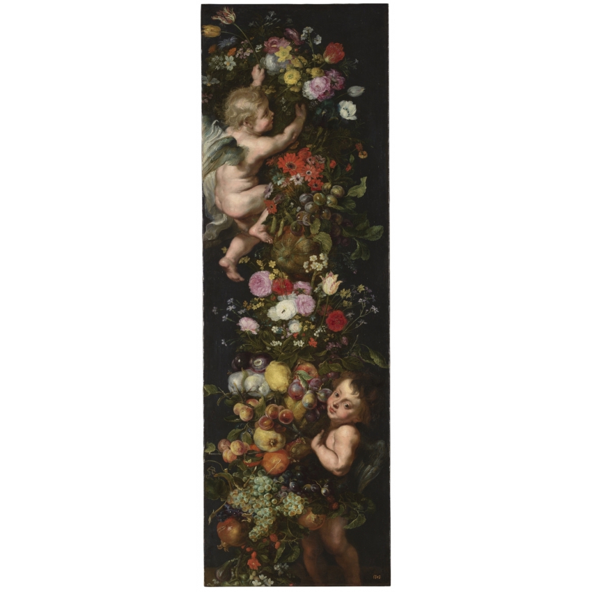 Cuaderno "Festón de flores y frutas y... Cuaderno "Festón de flores y frutas y...