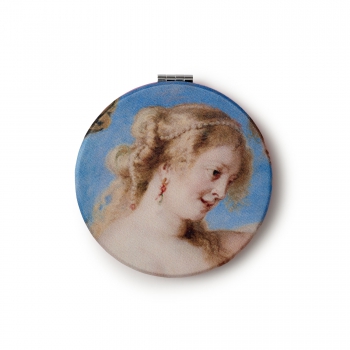 Espejo con tapa "Las tres...