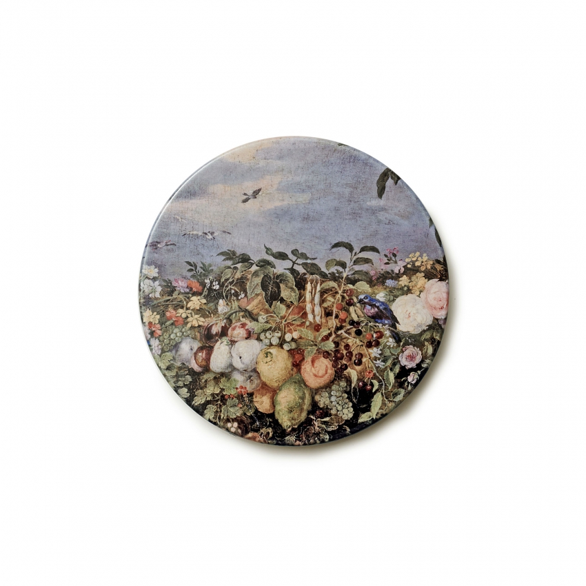 "The Virgin and Child in a Painting...