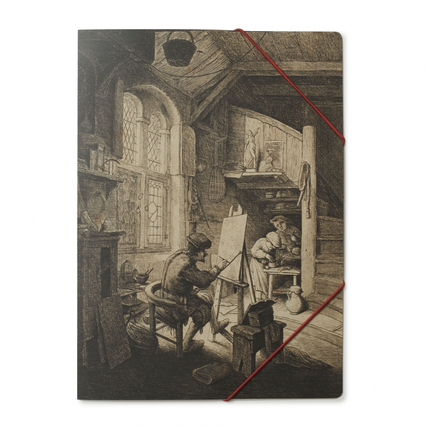 Carpeta "El pintor en su taller" Carpeta "El pintor en su taller"