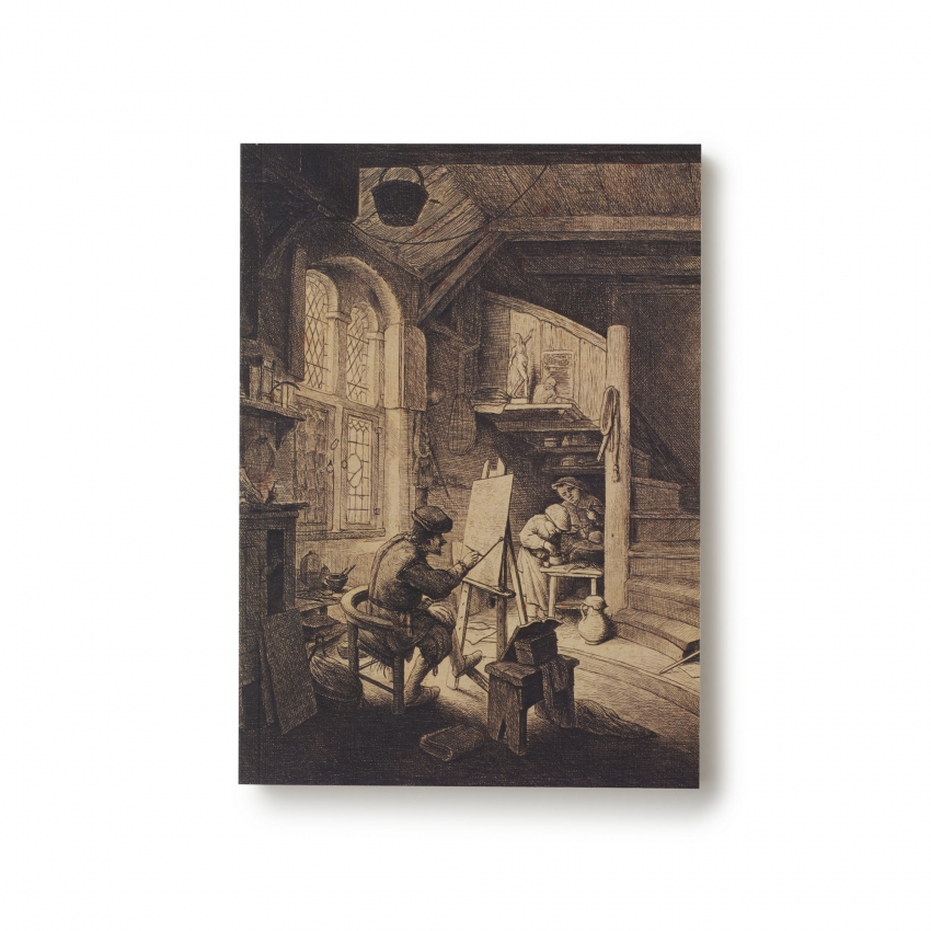 "The painter in his workshop" notebook