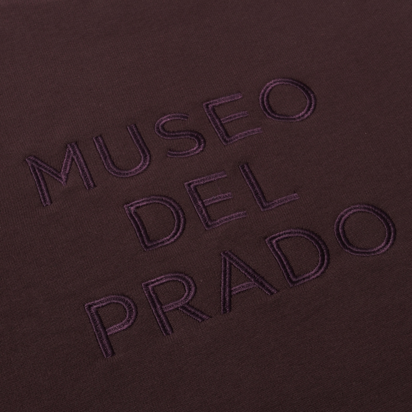 "Museo del Prado" burgundy sweatshirt