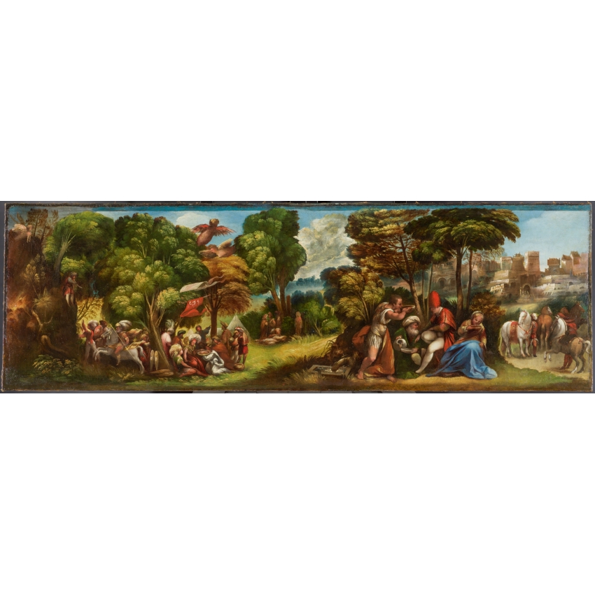 "The Arrival of the Trojans"... "The Arrival of the Trojans"...