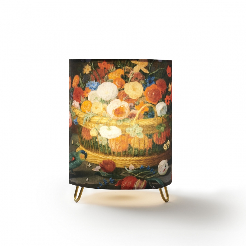 "Floral Still Life" Fireflies Table... "Floral Still Life" Fireflies Table...