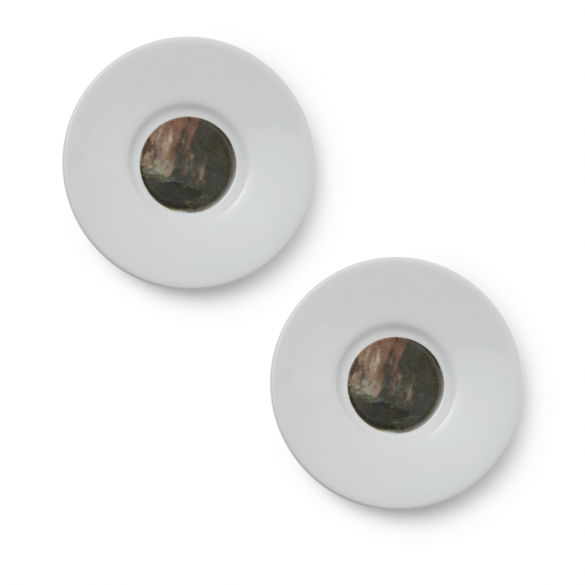 Set de 2 tazas y platos "Susana y los... Set de 2 tazas y platos "Susana y los...