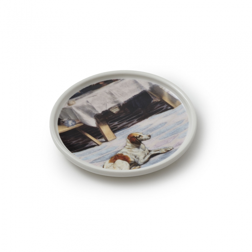"The Washing of the Feet" coaster set
