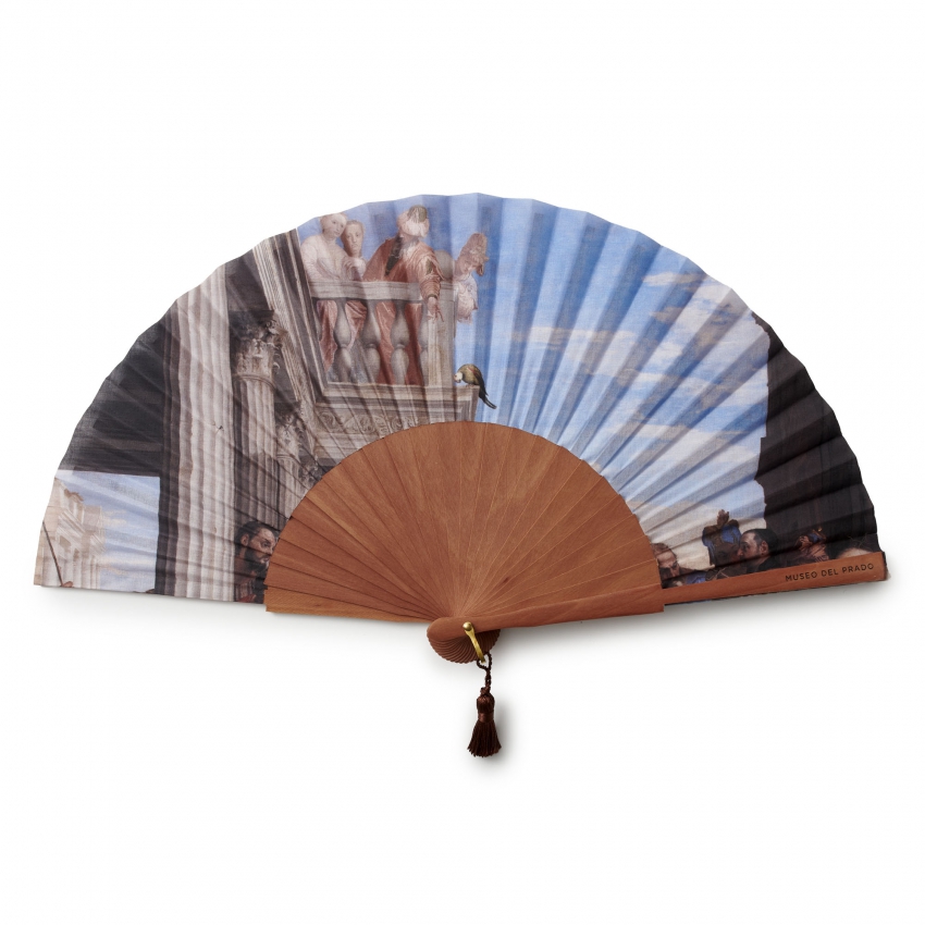 Abanico "Cena en casa de Simón"