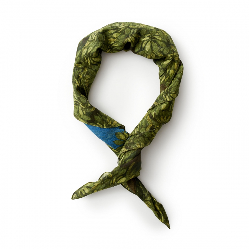 Leaves by Veronese scarf