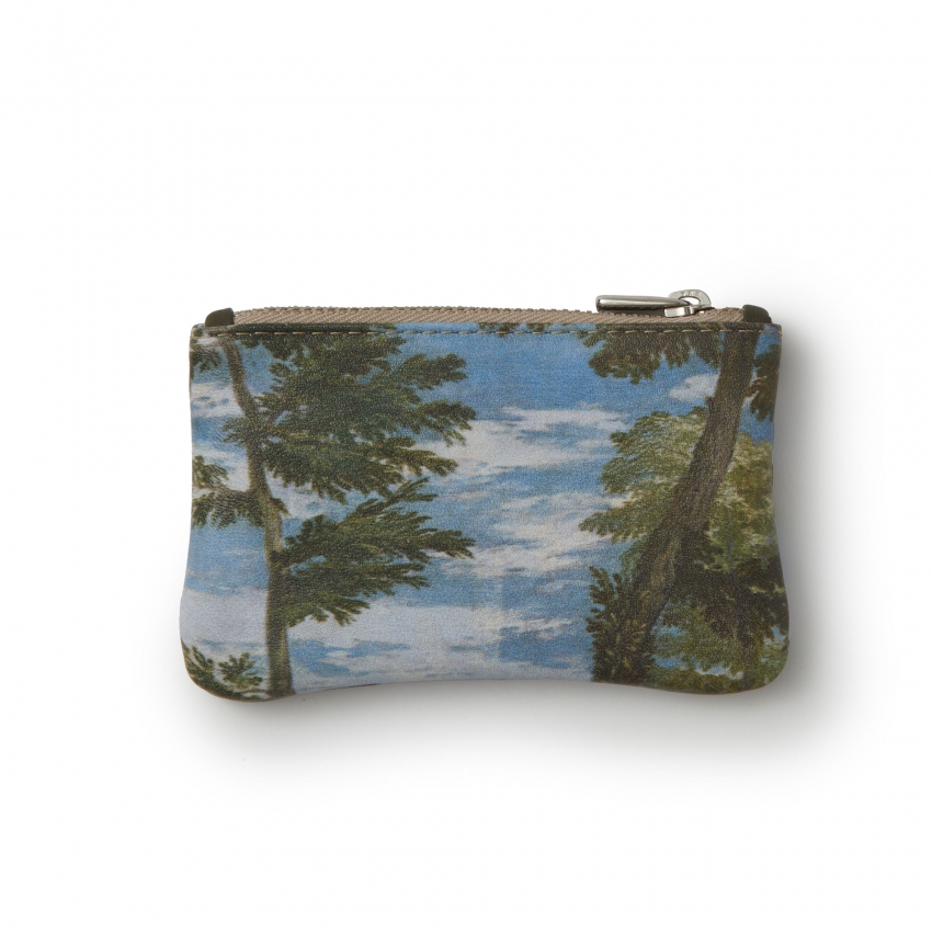 “The Finding of Moses” leather purse