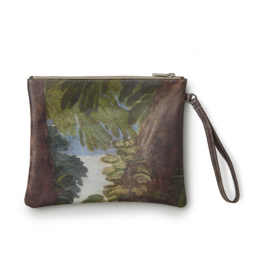 "Venus and Adonis" II leather handbag