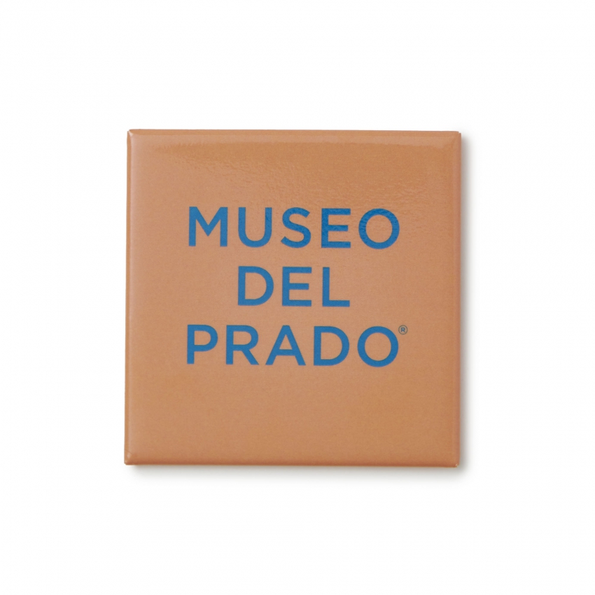 "Museo del Prado" orange magnet