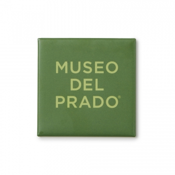 "Museo del Prado" green magnet
