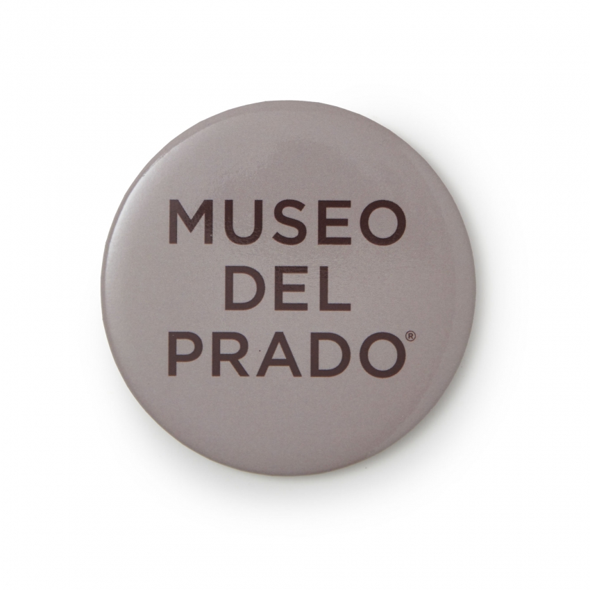 "Museo del Prado" brown pocket mirror