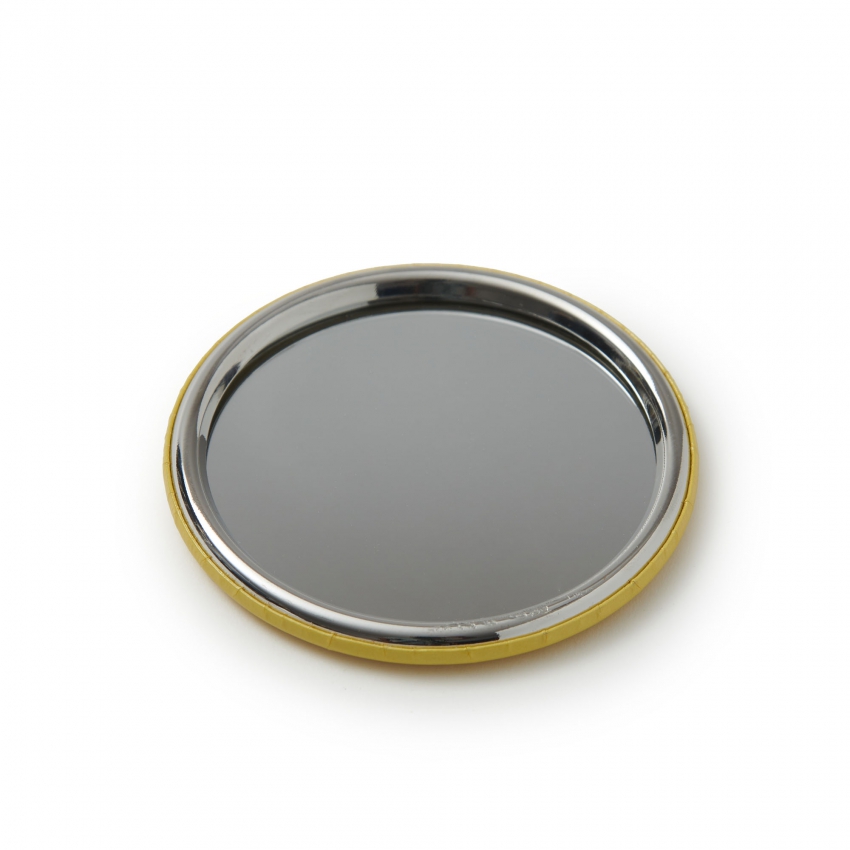 "Museo del Prado" yellow pocket mirror