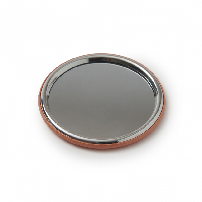 "Museo del Prado" orange pocket mirror