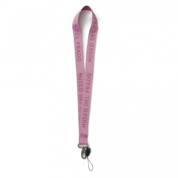 Lanyard "Museo del Prado" rosa