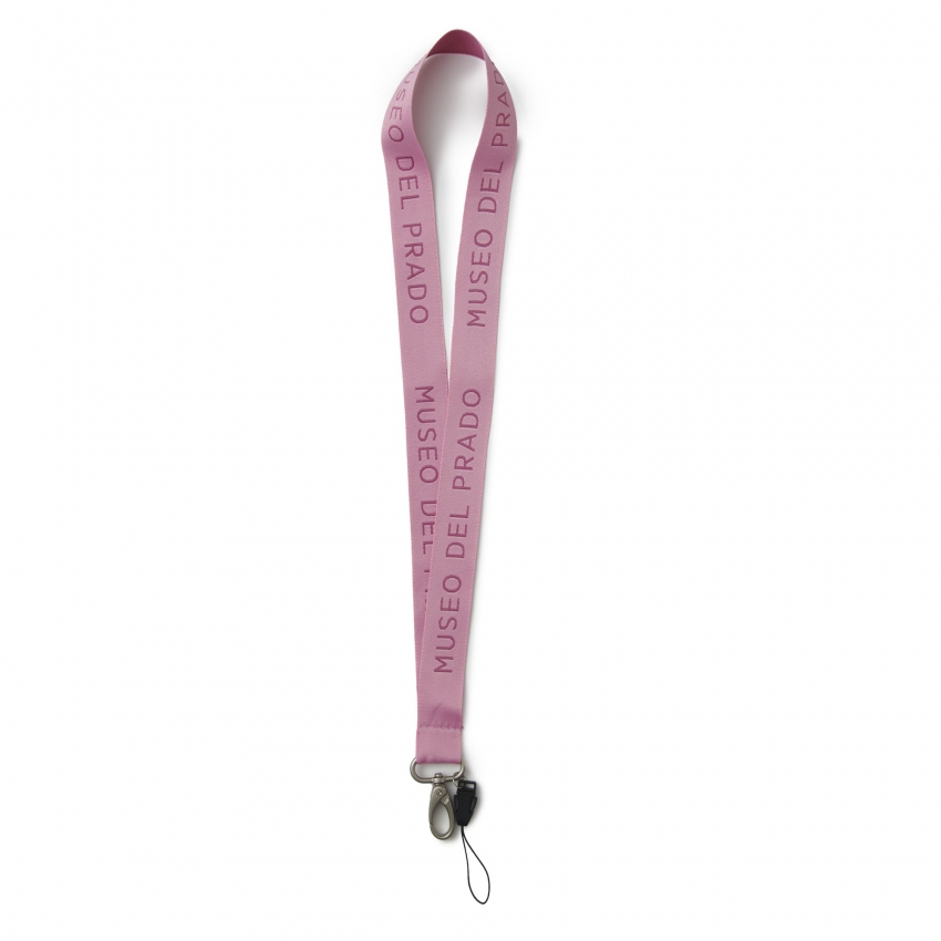 "Museo del Prado" pink lanyard