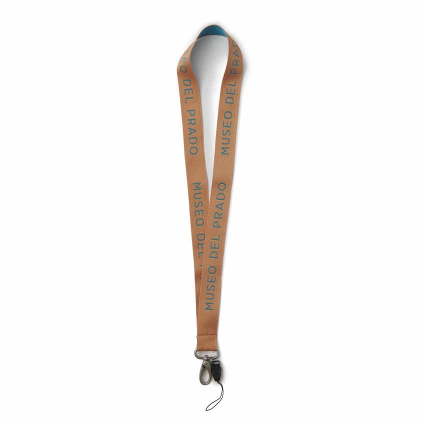 Lanyard "Museo del Prado" naranja