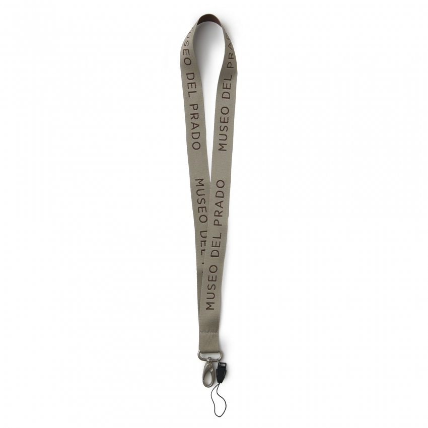 Lanyard "Museo del Prado" marrón