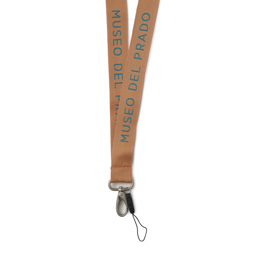 "Museo del Prado" orange lanyard