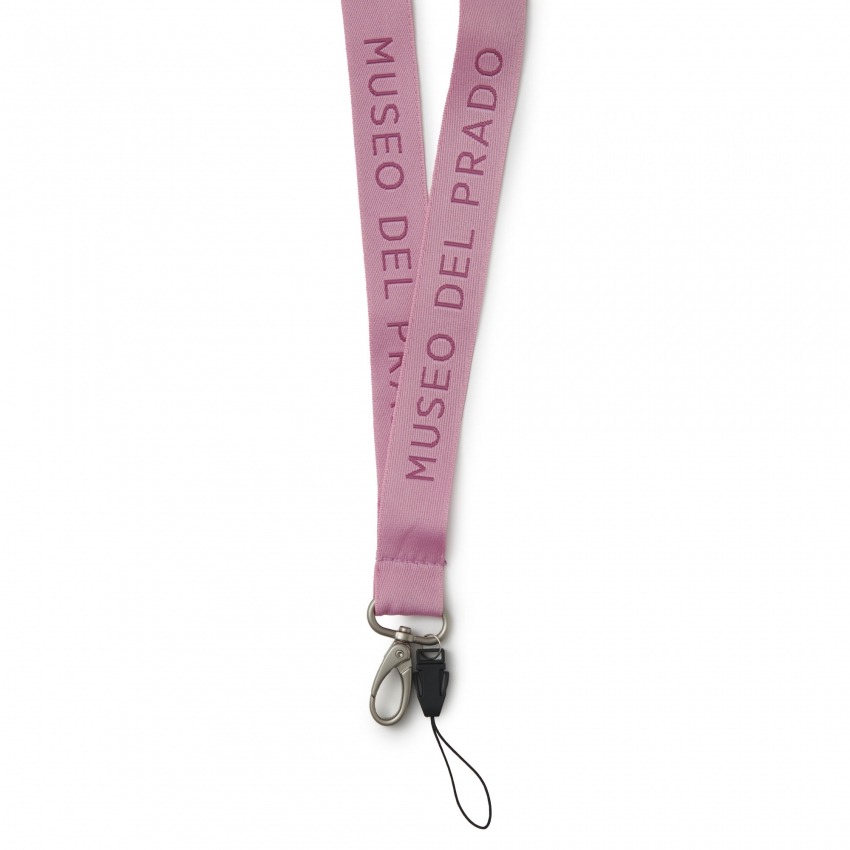 "Museo del Prado" pink lanyard