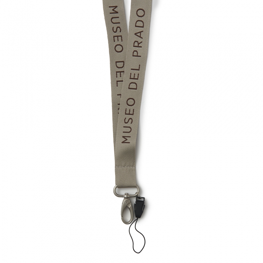 "Museo del Prado" brown lanyard