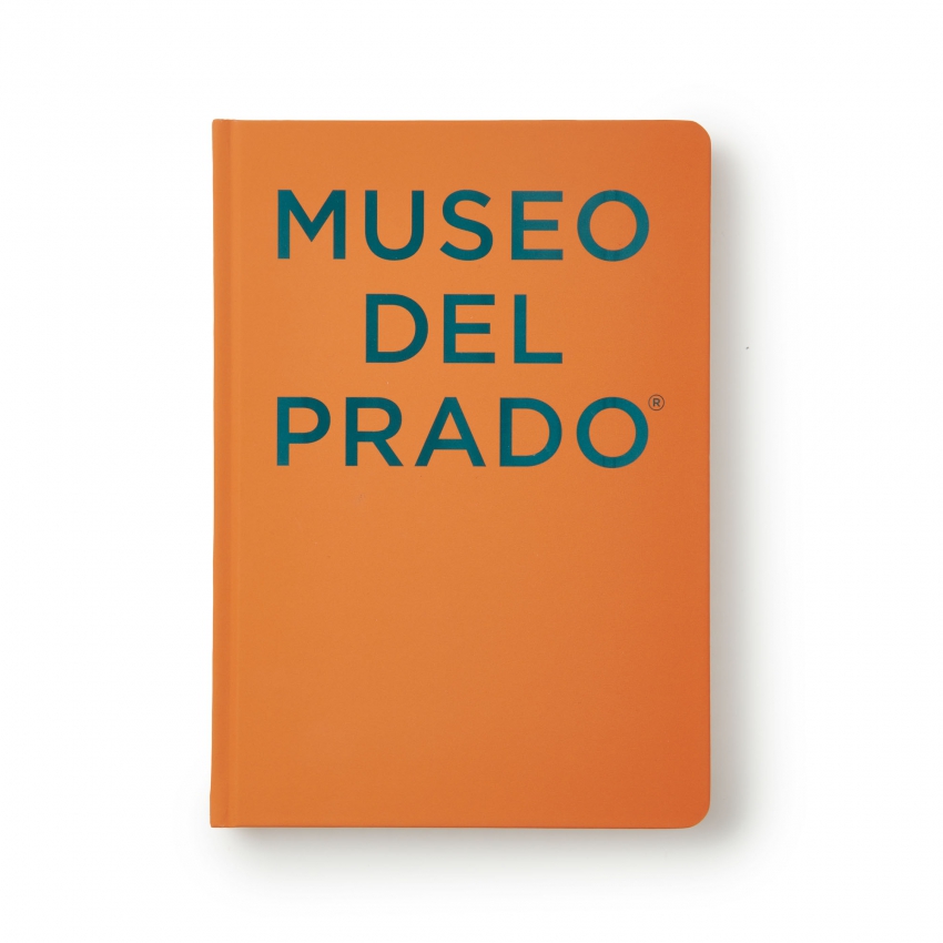 "Museo del Prado" orange notebook