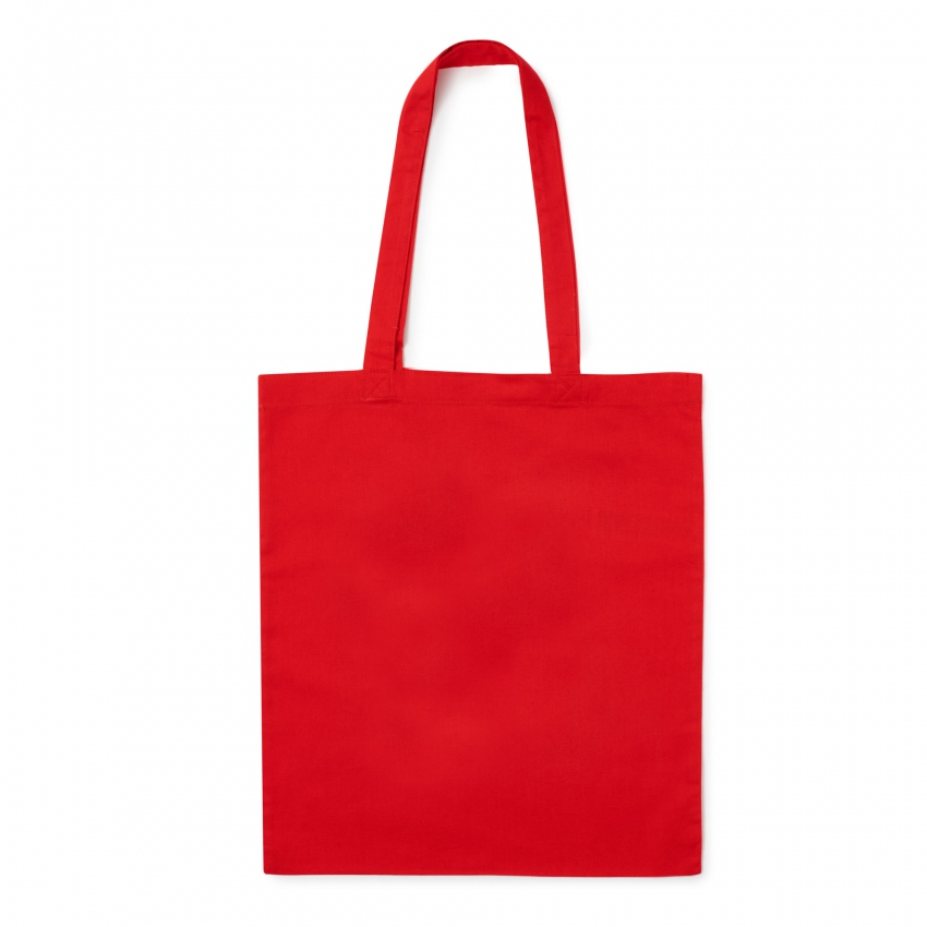 Guadalupe red bag with flower design