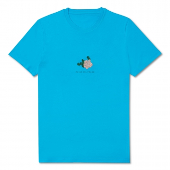 Camiseta Guadalupe Flor azul