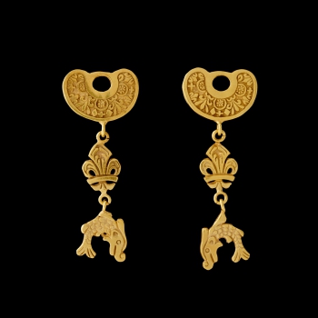 Dolphin Earrings “Dauphin's...