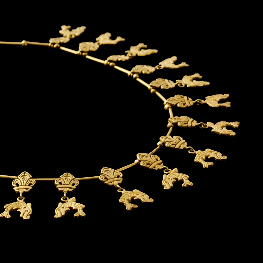 Dolphin Necklace “Dauphin's Treasure...