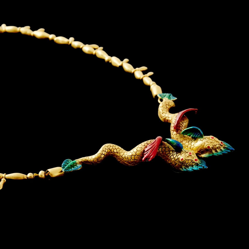 Mermaid Necklace “Dauphin's Treasure...