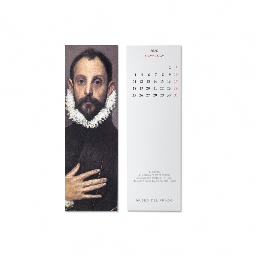 Calendario marcapáginas 2026 "Obras...