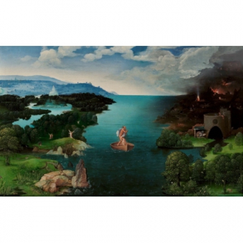 Caronte atravesando la...