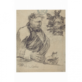 Aparición que le habla. Mal...