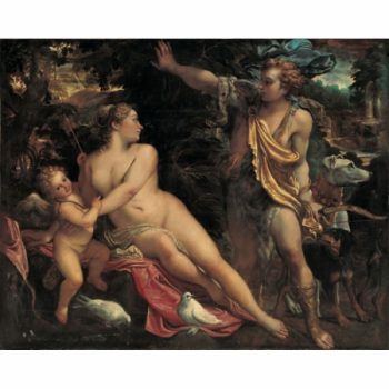 Venus, Adonis y Cupido