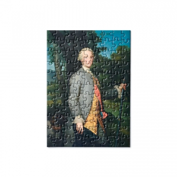 Postal puzzle "Carlos...